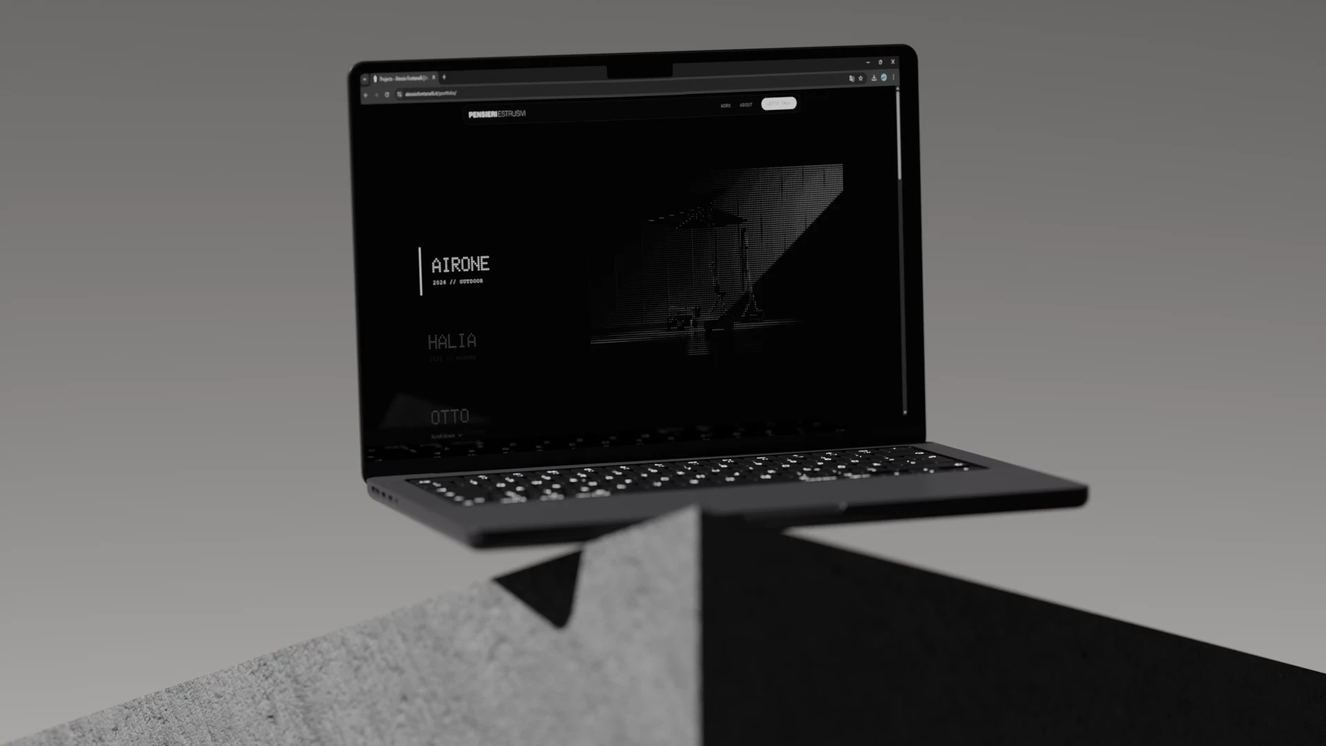 Alessio Fontanelli · Industrial Designer Portfolio, immagine di apertura del progetto